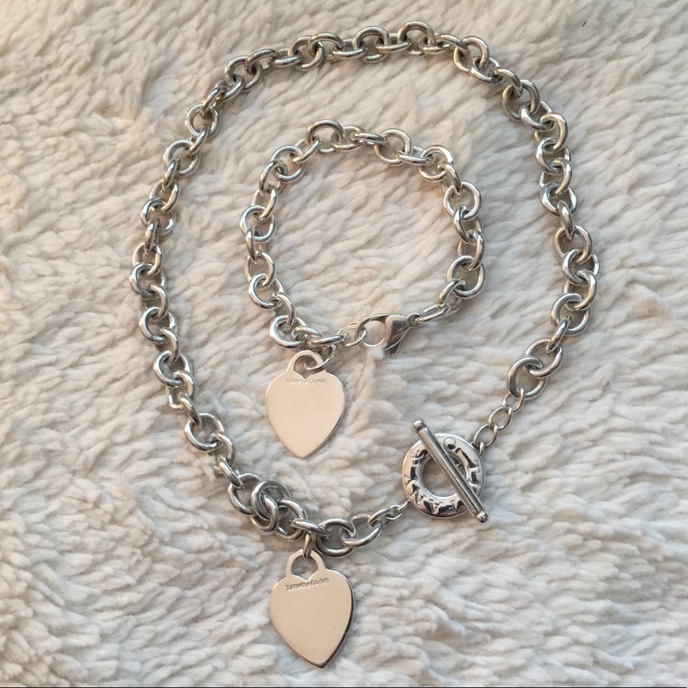 Tiffany & Co. Silver Necklace & Bracelet